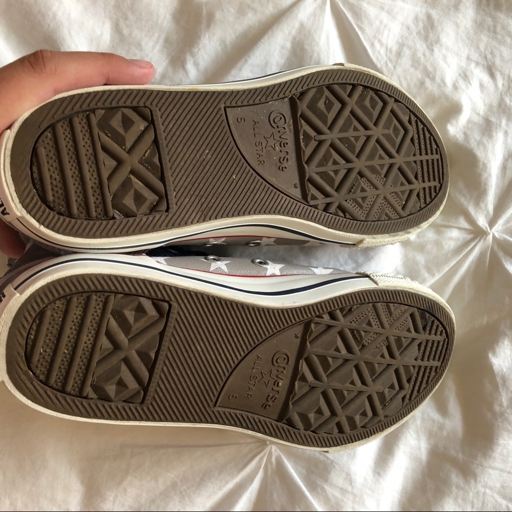 Velcro slipon converse hi-tops - Picture 6 of 8